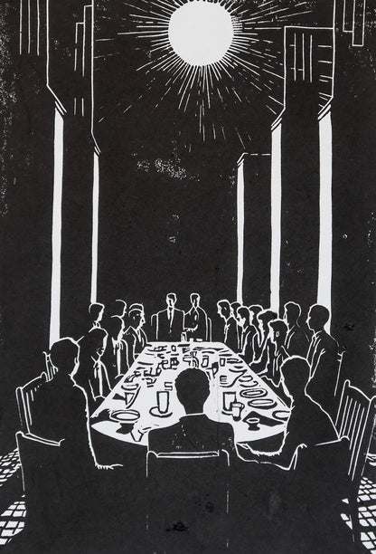 table of men